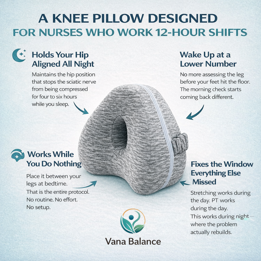 Vana Balance™ — The Shift Recovery Pillow for Nurses