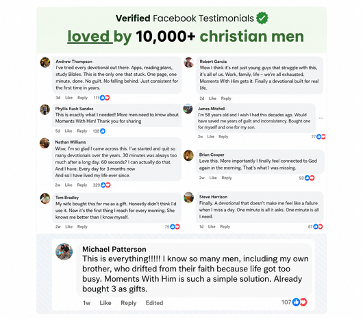 One Minute with God for Men