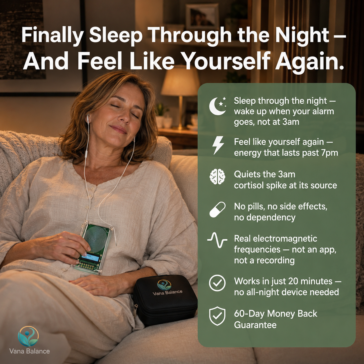 Vana Balance™ Deep Restore Frequency System
