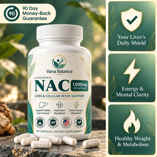 Vana Balance™ Liposomal NAC - Liver & Cellular Detox Support