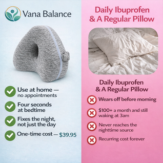 Vana Balance™ — The Shift Recovery Pillow for Nurses