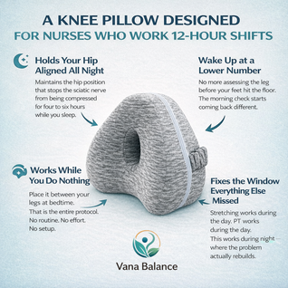 Vana Balance™ — The Shift Recovery Pillow for Nurses